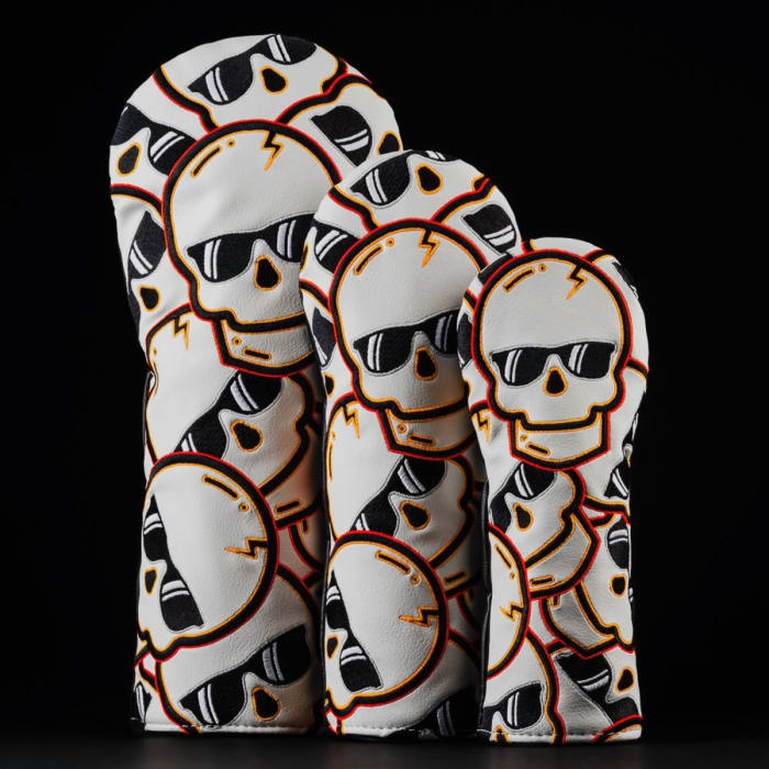 Swag Golf Stacked Skulls wood cover set